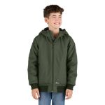 Picture of Berne  BHJ22 Youth Weather Warrior Flex Nylon Insulated Hooded Jacket