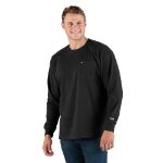 Picture of Berne  BSM72 Highland Heavyweight Long Sleeve Pocket T-Shirt
