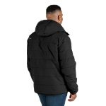 Picture of Berne  HJ26 Channel Quilt Ripstop Hooded Jacket