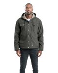 Picture of Berne  HJ47 Washed Sherpa-Lined Hooded Jacket
