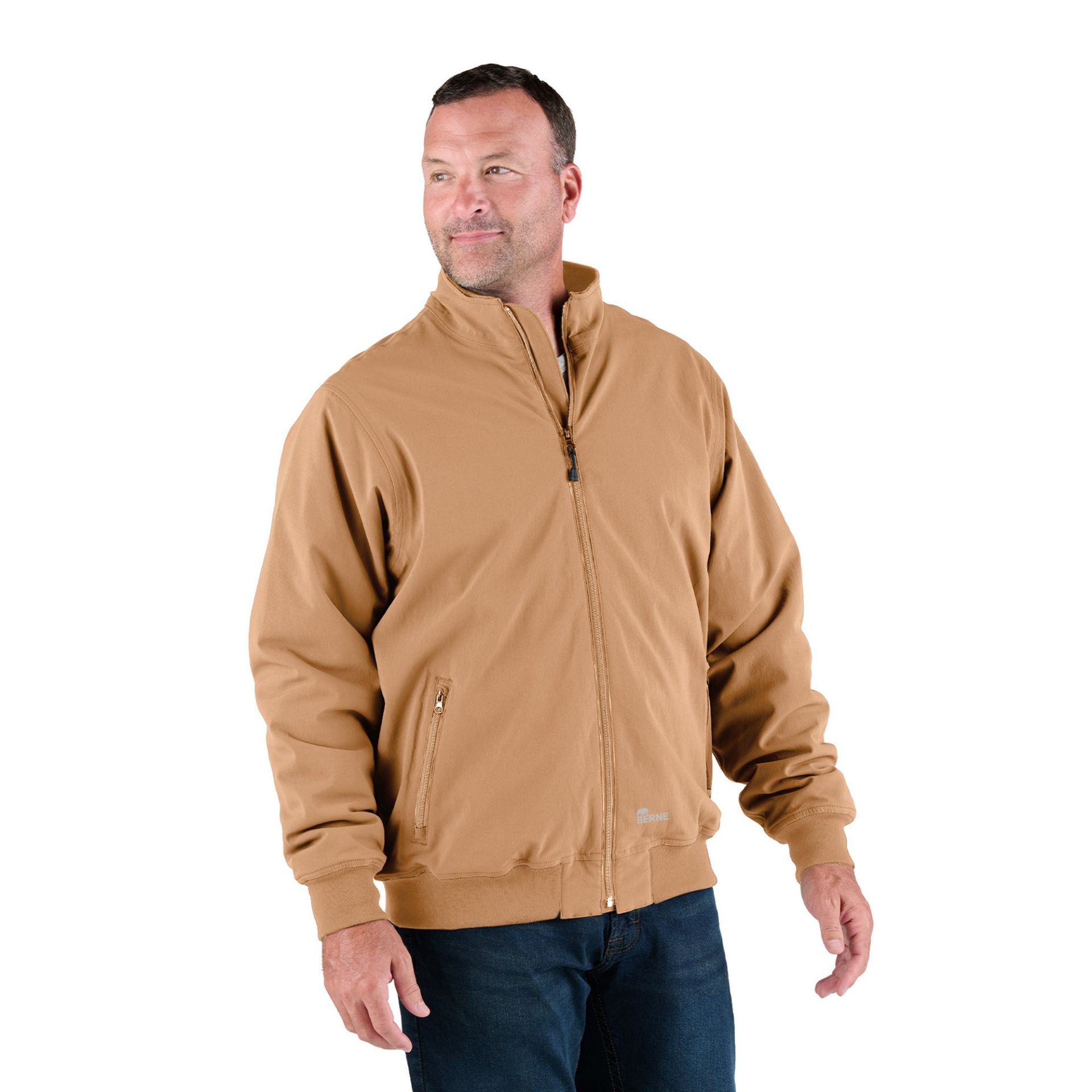 Picture of Berne  J21 Weather Warrior Flex Nylon Fleece-Lined Jacket