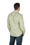 Picture of Berne  SH33 Flex UPF Button Down Plaid Long Sleeve Shirt