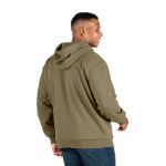 Picture of Berne  SZ107 Heritage Grid Fleece-Lined Full-Zip Hooded Sweatshirt