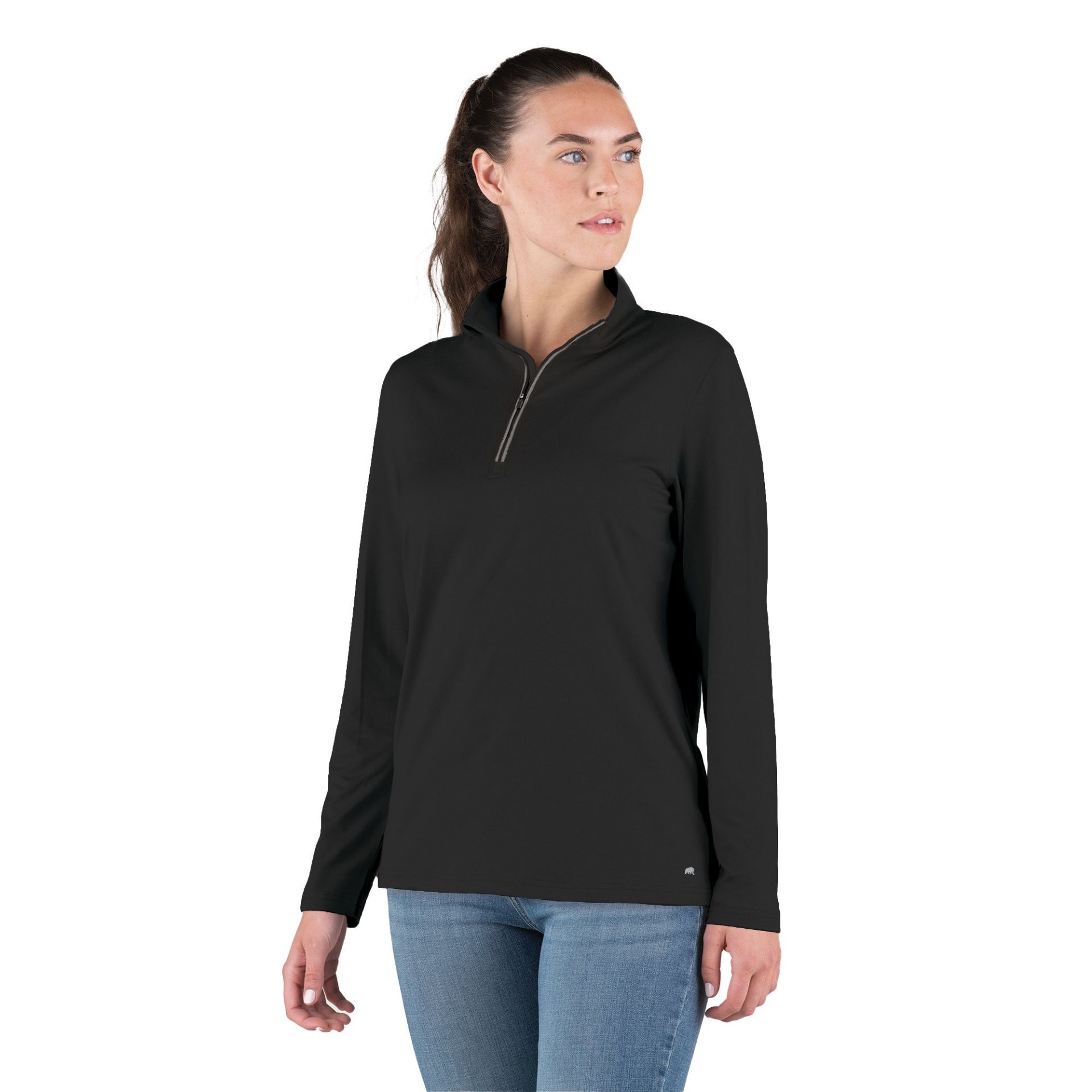 Picture of Berne  WSH14 Women's Midweight UPF Quarter-Zip