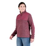 Picture of Berne  WSP712 Women's Flex Knit Quarter-Zip Sweater
