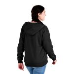 Picture of Berne  WSZ108 Women's Heritage Grid Fleece-Lined Full-Zip Hooded Sweatshirt