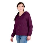 Picture of Berne  WSZ108 Women's Heritage Grid Fleece-Lined Full-Zip Hooded Sweatshirt