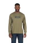 Picture of Berne  BSM48 Men's Long Sleeve Graphic T-Shirt