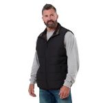 Picture of Berne  V26 Channel Quilt Ripstop Flannel-Lined Vest