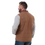 Picture of Berne  V26 Channel Quilt Ripstop Flannel-Lined Vest