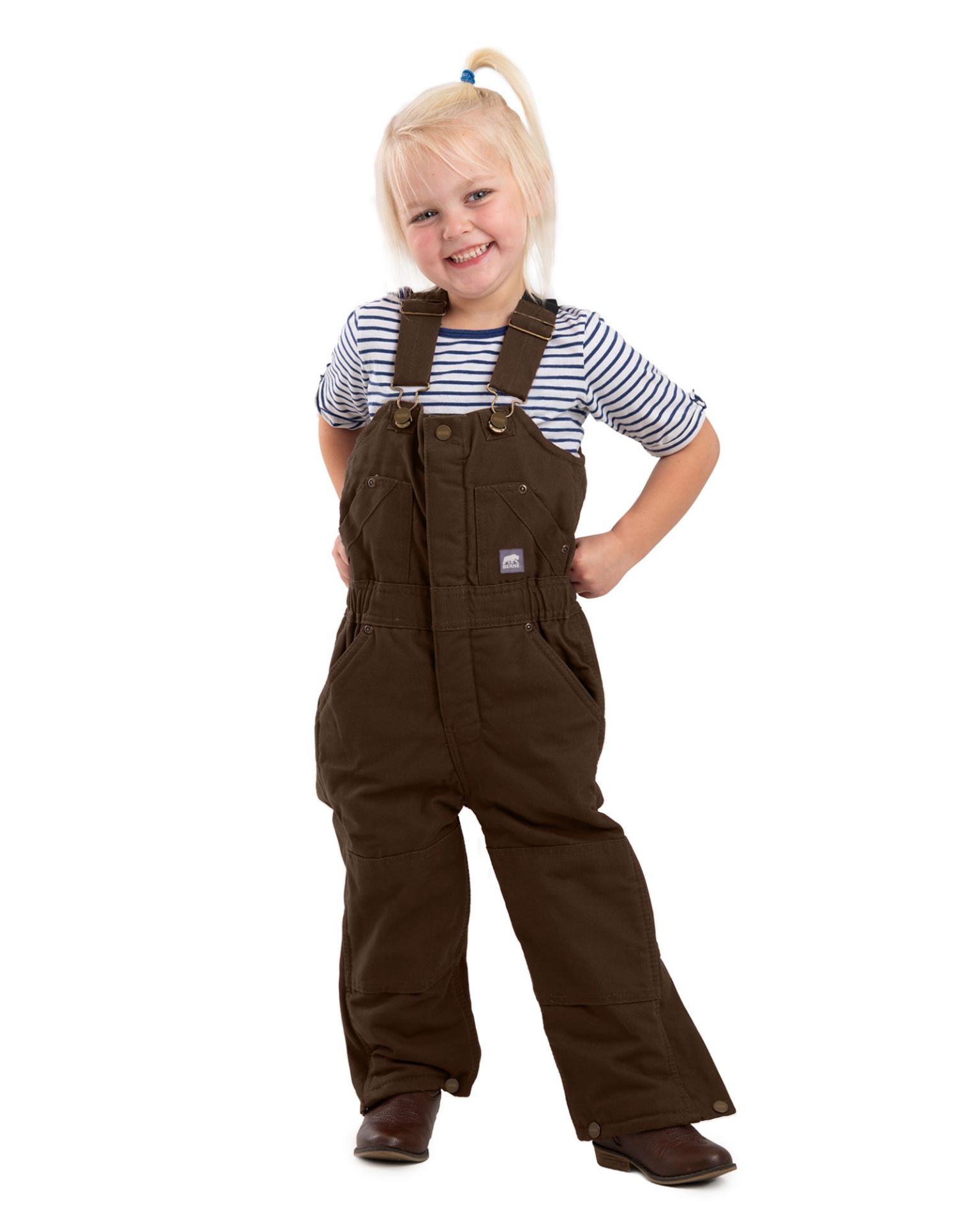 Picture of Berne  BB21T Toddler Softstone Insulated Bib Overall