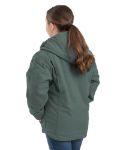 Picture of Berne  BHJ41 Girls' Sherpa-Lined Softstone Duck Hooded Jacket