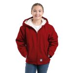 Picture of Berne  BHJ41 Girls' Sherpa-Lined Softstone Duck Hooded Jacket
