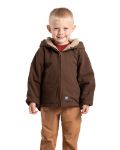 Picture of Berne  BHJ42T Toddler Boys' Sherpa-Lined Softstone Hooded Coat