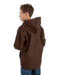Picture of Berne  BHJ42 Youth Sherpa-Lined Softstone Duck Hooded Jacket