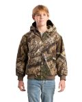 Picture of Berne  BHJ52 Youth Softstone Duck Hooded Jacket