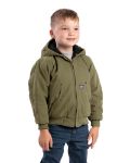 Picture of Berne  BHJ52 Youth Softstone Duck Hooded Jacket