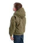 Picture of Berne  BHJ52 Youth Softstone Duck Hooded Jacket