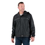 Picture of Berne  RJ25 Weather Warrior Lightweight Hooded Rain Jacket