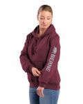 Picture of Berne  WSP401 Women's Signature Sleeve Hooded Pullover Sweatshirt