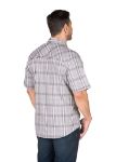 Picture of Berne  SH31 Flex UPF Button Down Plaid Short Sleeve Shirt