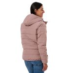 Picture of Berne  WHJ26 Womens Channel Quilt Ripstop Hooded Jacket
