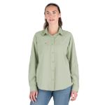 Picture of Berne  WSH34 Women's Flex UPF Button Down Long Sleeve Shirt
