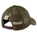 Picture of Carhartt 101195 Mens Canvas Mesh-Back Logo Graphic Cap