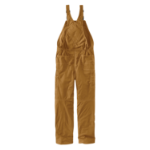 Picture of Carhartt 102691 Mens Flame Resistant Loose Fit Quick Duck Insulated Bib Overall