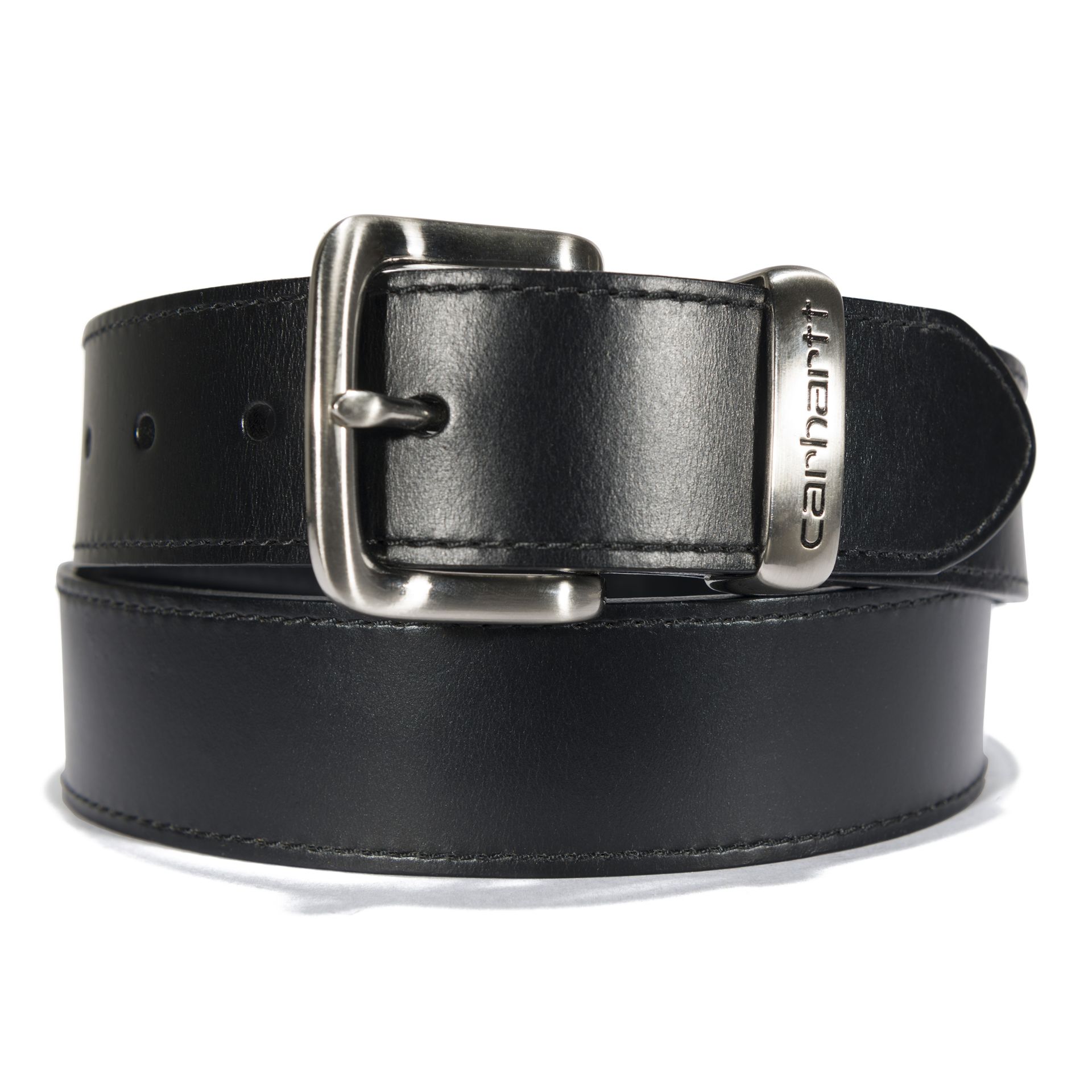 Picture of Carhartt A0005511 Mens Bridle Leather Debossed Metal Keeper Belt