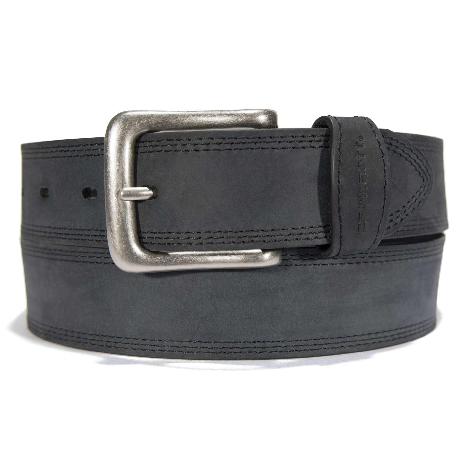 Picture of Carhartt A0005507 Mens Leather Triple Stitch Belt