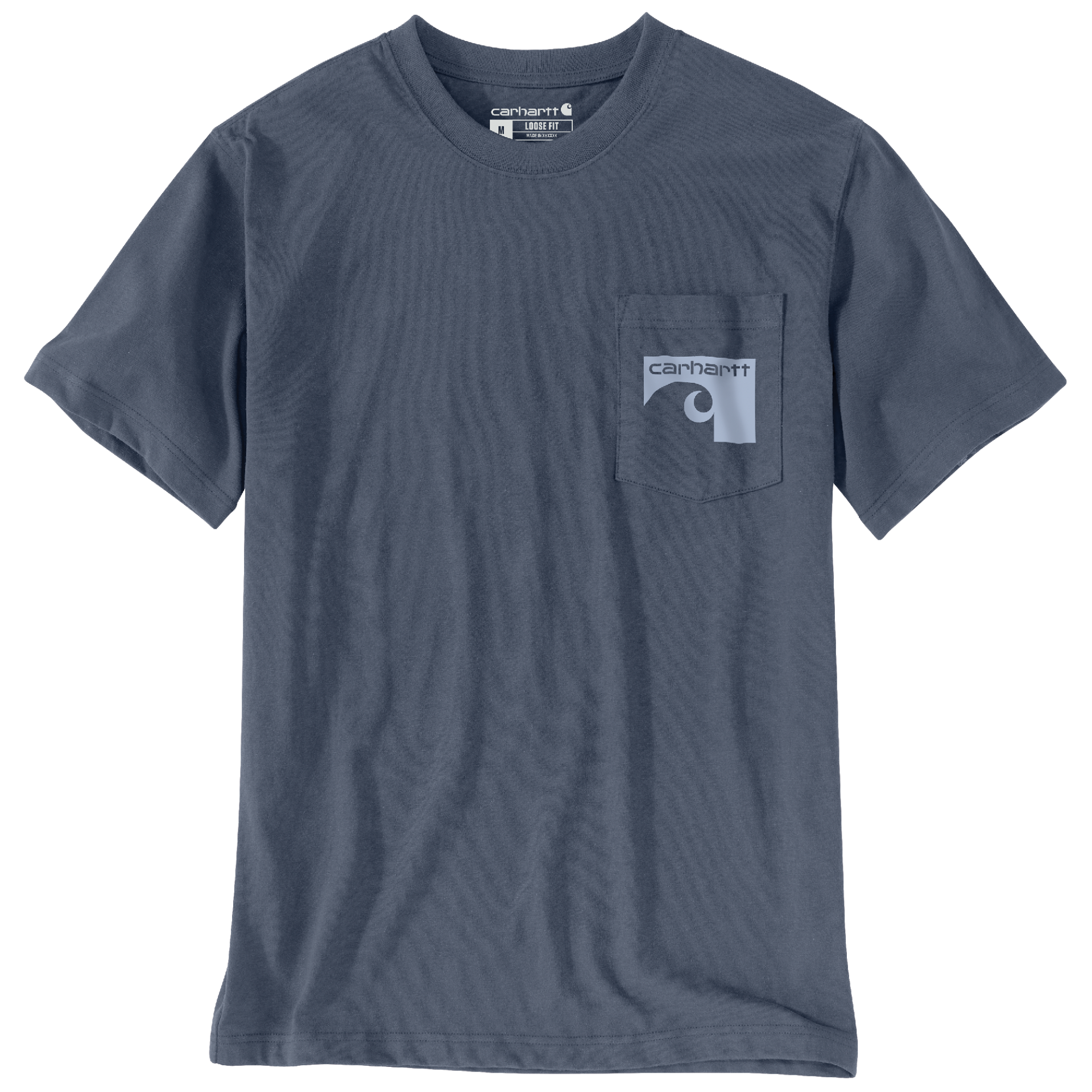 Picture of Carhartt 106148 Mens Relaxed Fit Heavyweight Short-Sleeve Pocket 1889 Graphic T-Shirt