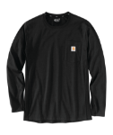 Picture of Carhartt 104617 Mens Force Relaxed Fit Midweight Long-Sleeve Pocket T-Shirt