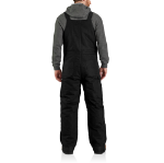 Picture of Carhartt 106682 Mens Loose Fit Firm Duck Insulated Biberall