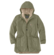 Picture of Carhartt 106465 Womens Rain Defender® Loose Fit Lightweight Insulated Hooded Coat