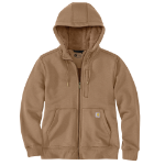 Picture of Carhartt 106026 Womens Relaxed Fit Midweight Sherpa-Lined Full-Zip Sweatshirt