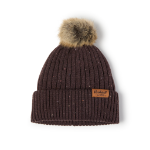 Picture of Carhartt 107103 Womens Knit Faux Fur Pom-Pom Beanie
