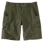 Picture of Carhartt 104727 Mens Relaxed 11 Ripstop Cargo Short