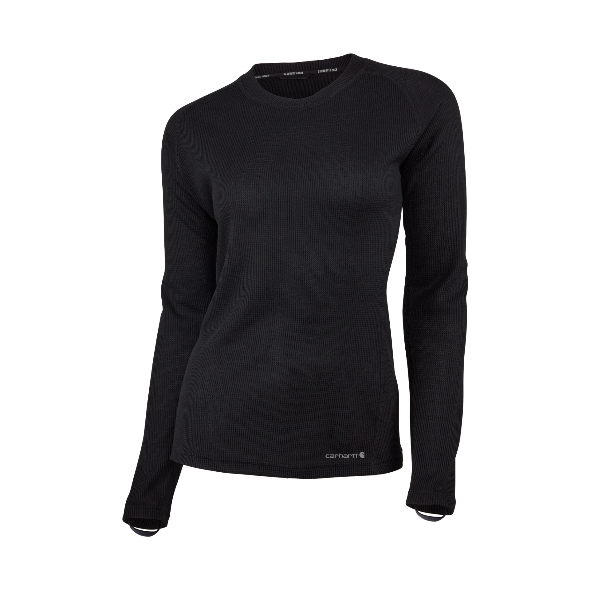 Picture of Carhartt UM0197W UM0197-W Force Midweight Waffle Baselayer Crewneck Top
