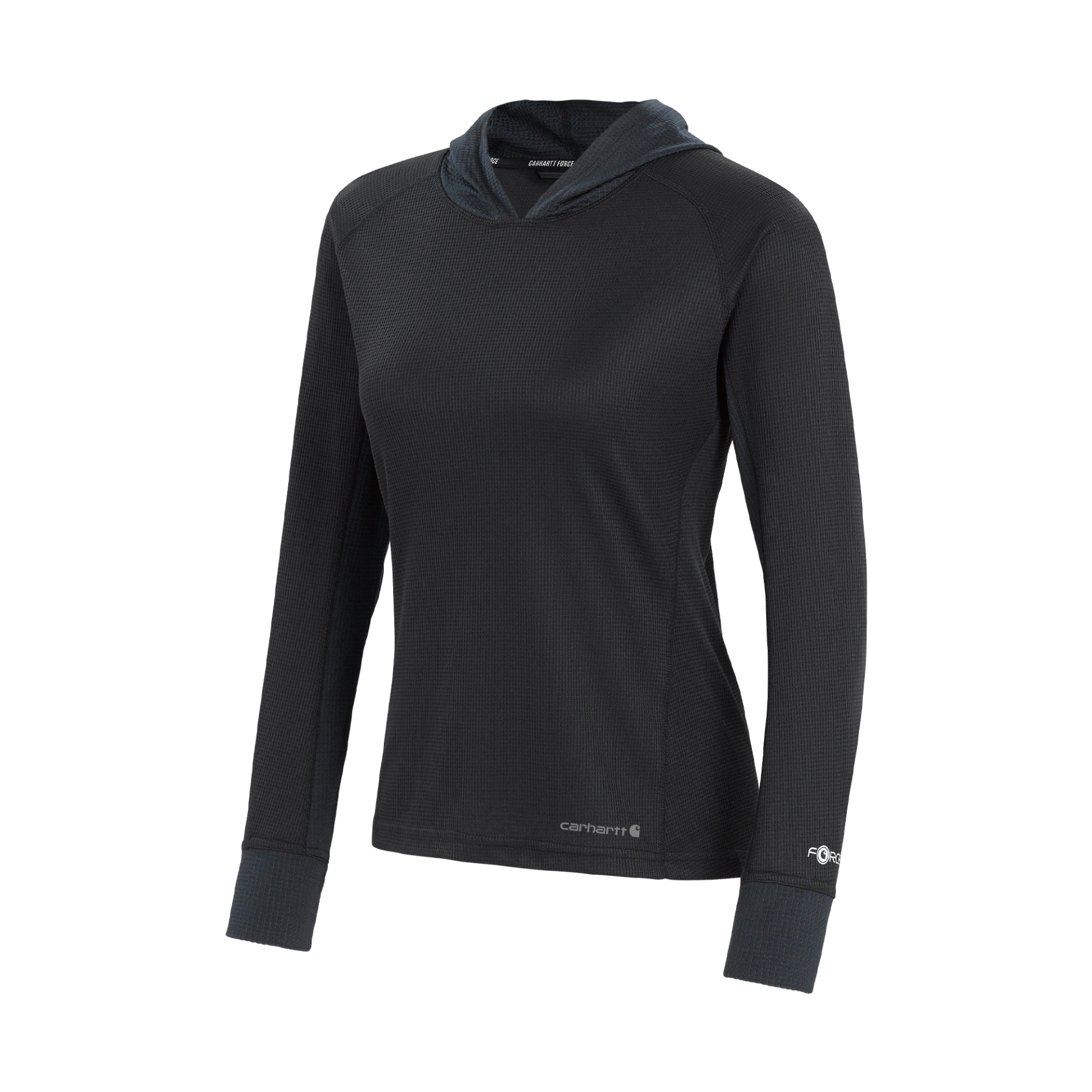 Picture of Carhartt UM0226W UM0226-W Force Midweight Micro-Grid Base Layer Hoodie