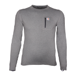 Picture of Carhartt UH0110M UH0110-MB Force Heavyweight Heathered Knit Base Layer Crewneck Pocket Top