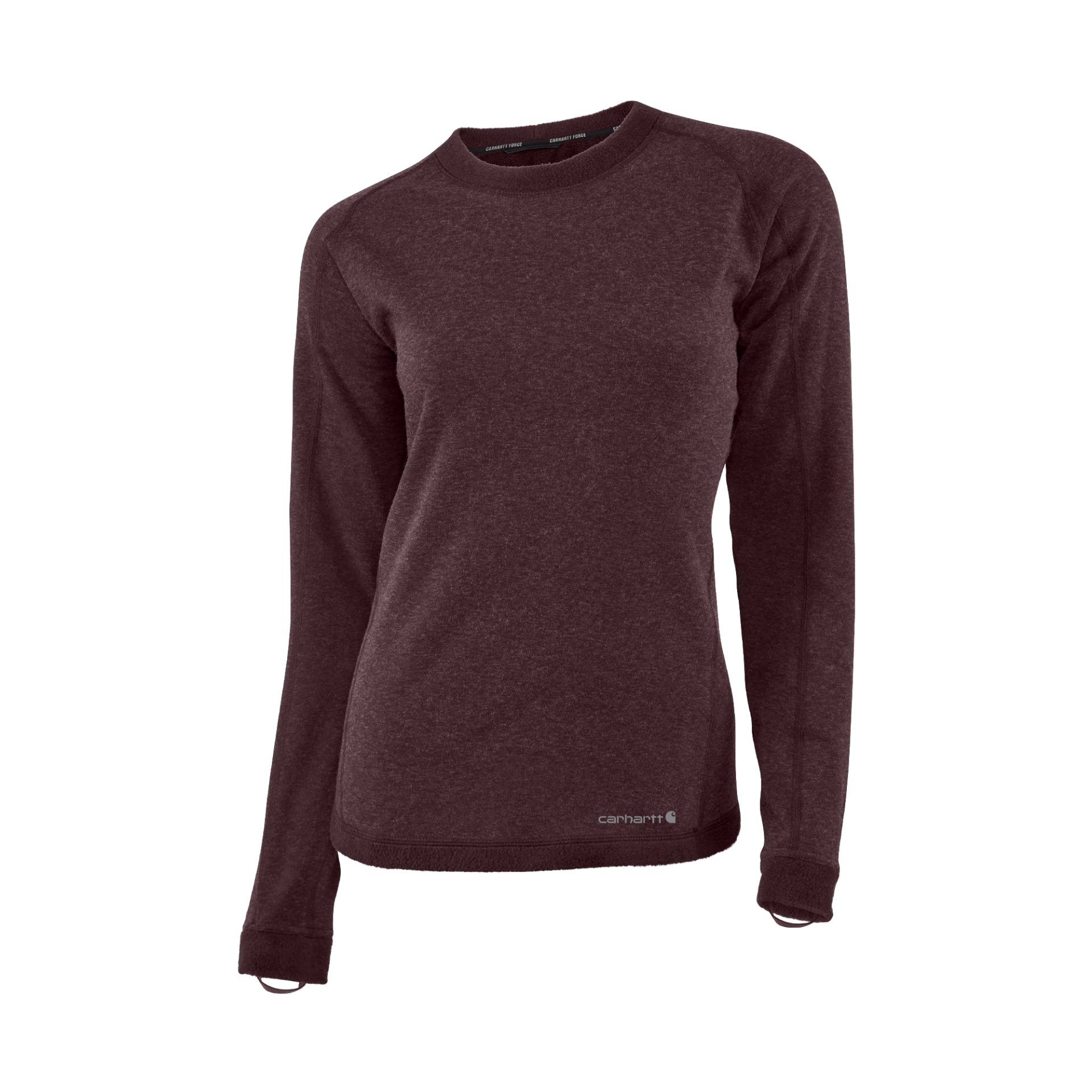 Picture of Carhartt UH0180W UH0180-W Force Heavyweight Synthetic Merino Wool-Blend Fleece Base Layer Crewneck Top