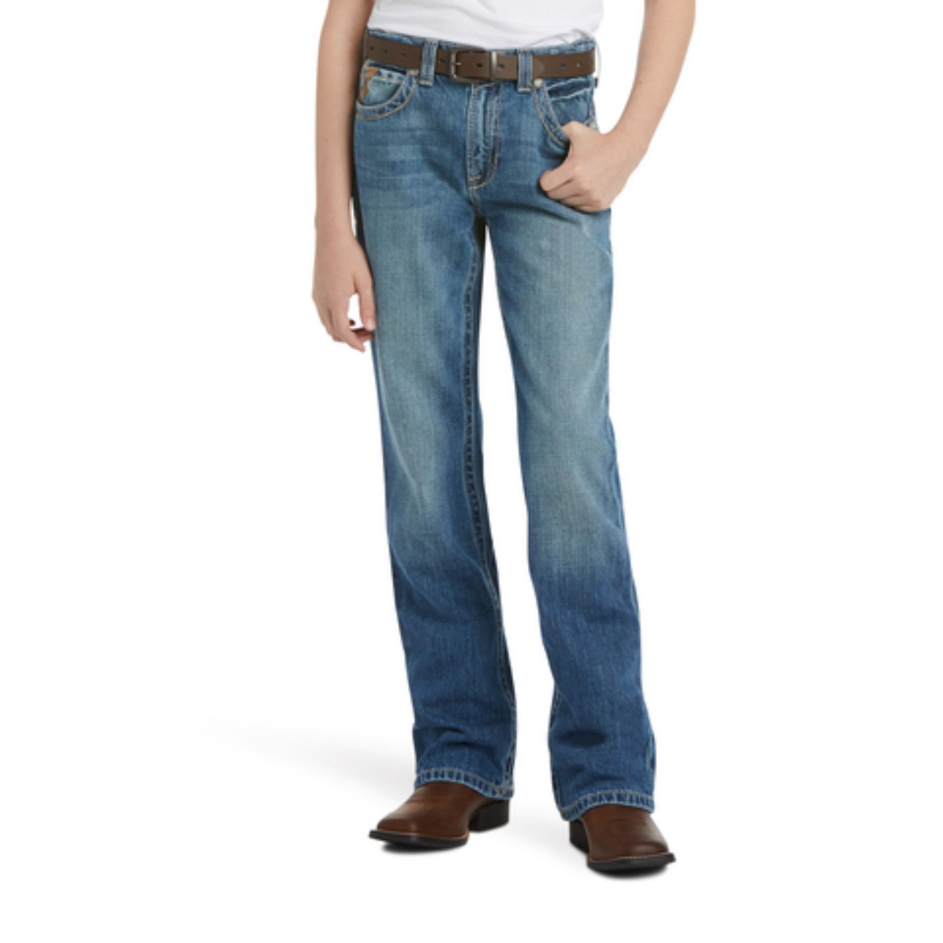 Picture of Ariat 10018345 B4 BOUNDARY BOOT JEAN DAKOTA - BOYS