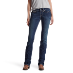 Picture of Ariat 10017216 R.E.A.L MR STR ICON STKBL STRAIGHT JEAN OCEAN