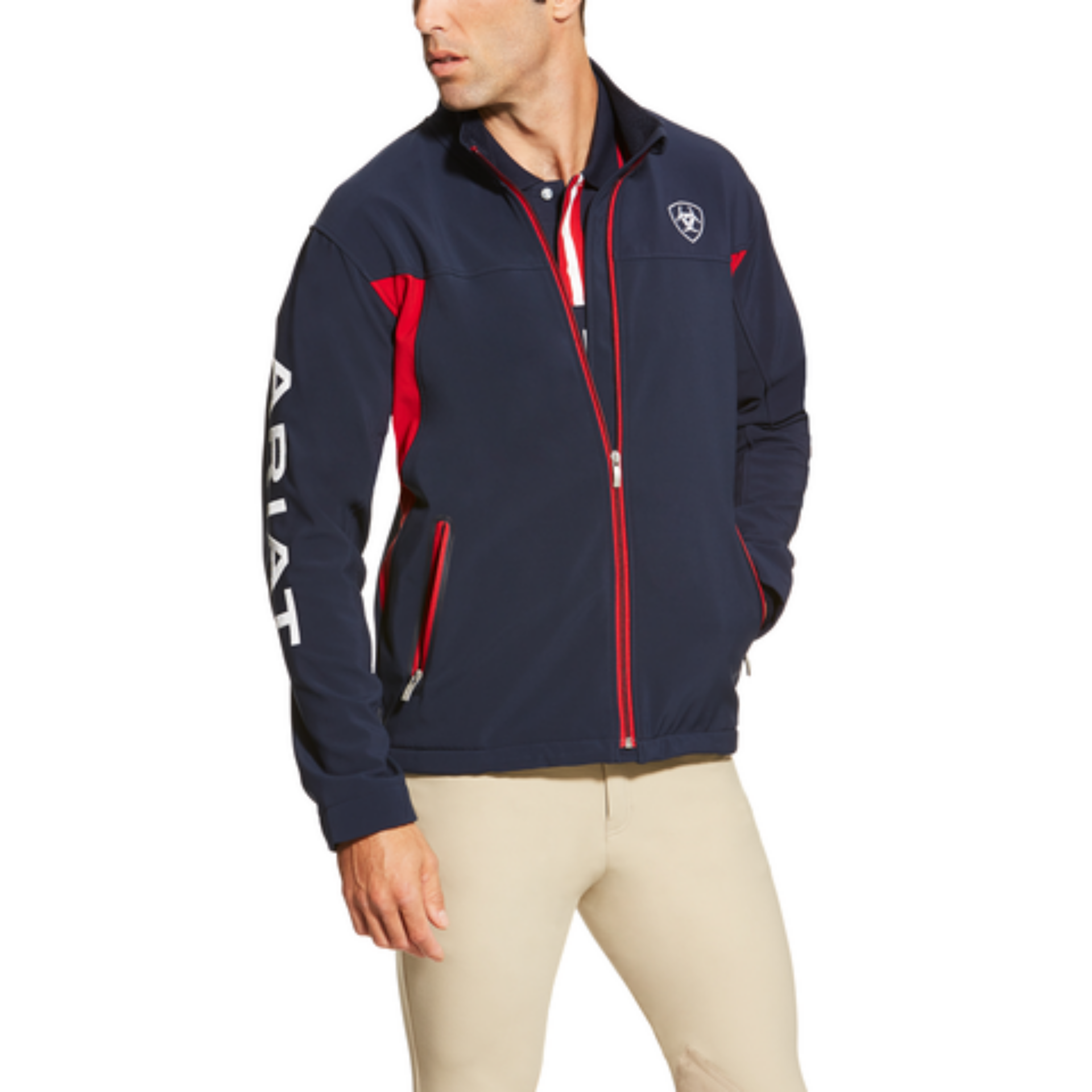 Picture of Ariat 10019280 NEW TEAM SOFTSHELL JKT
