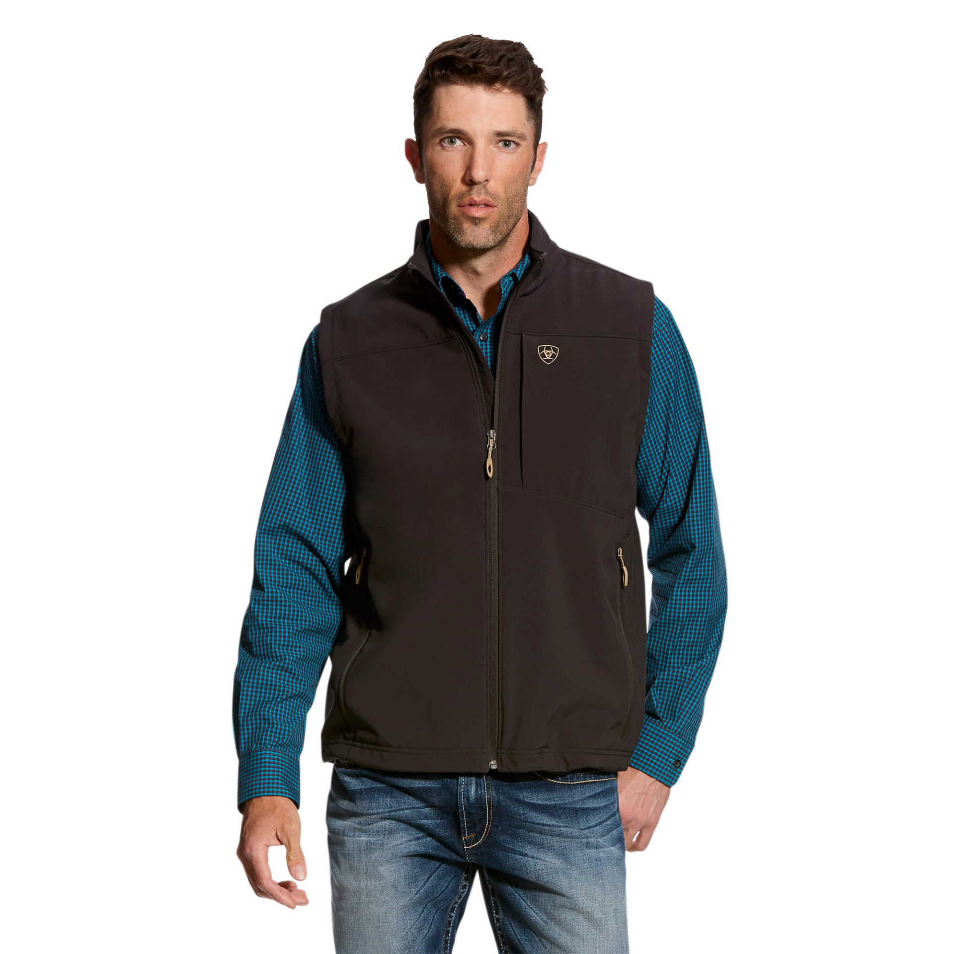 Picture of Ariat 10023336 VERNON 2.0 SOFTSHELL VEST