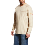 Picture of Ariat 10022328 FR AIR CREW LS T-SHRT