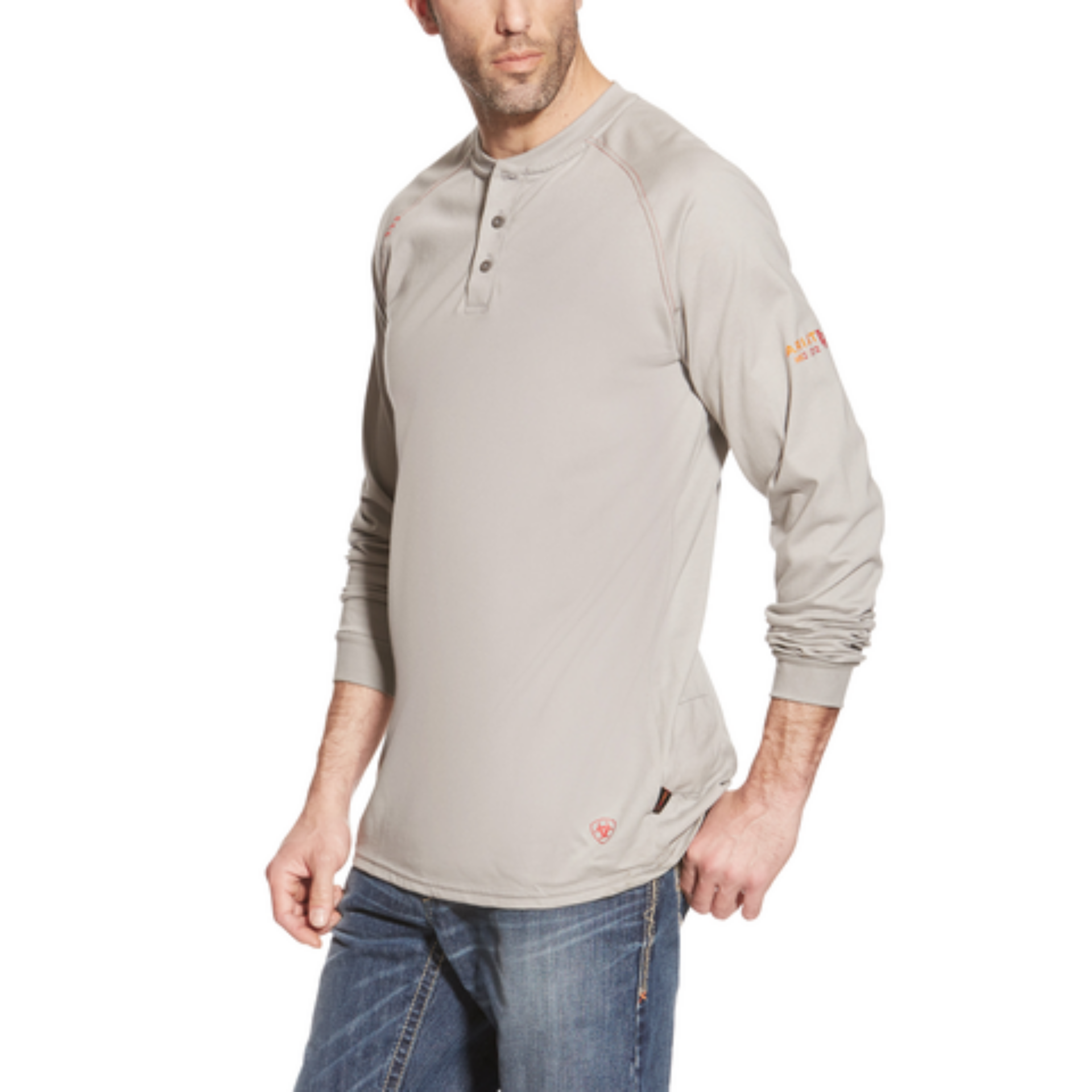 Picture of Ariat 10013519 FR HENLEY LS TOP