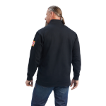 Picture of Ariat 10041480 FR DURASTRECH FLEECE 1/2 ZIP SHRT