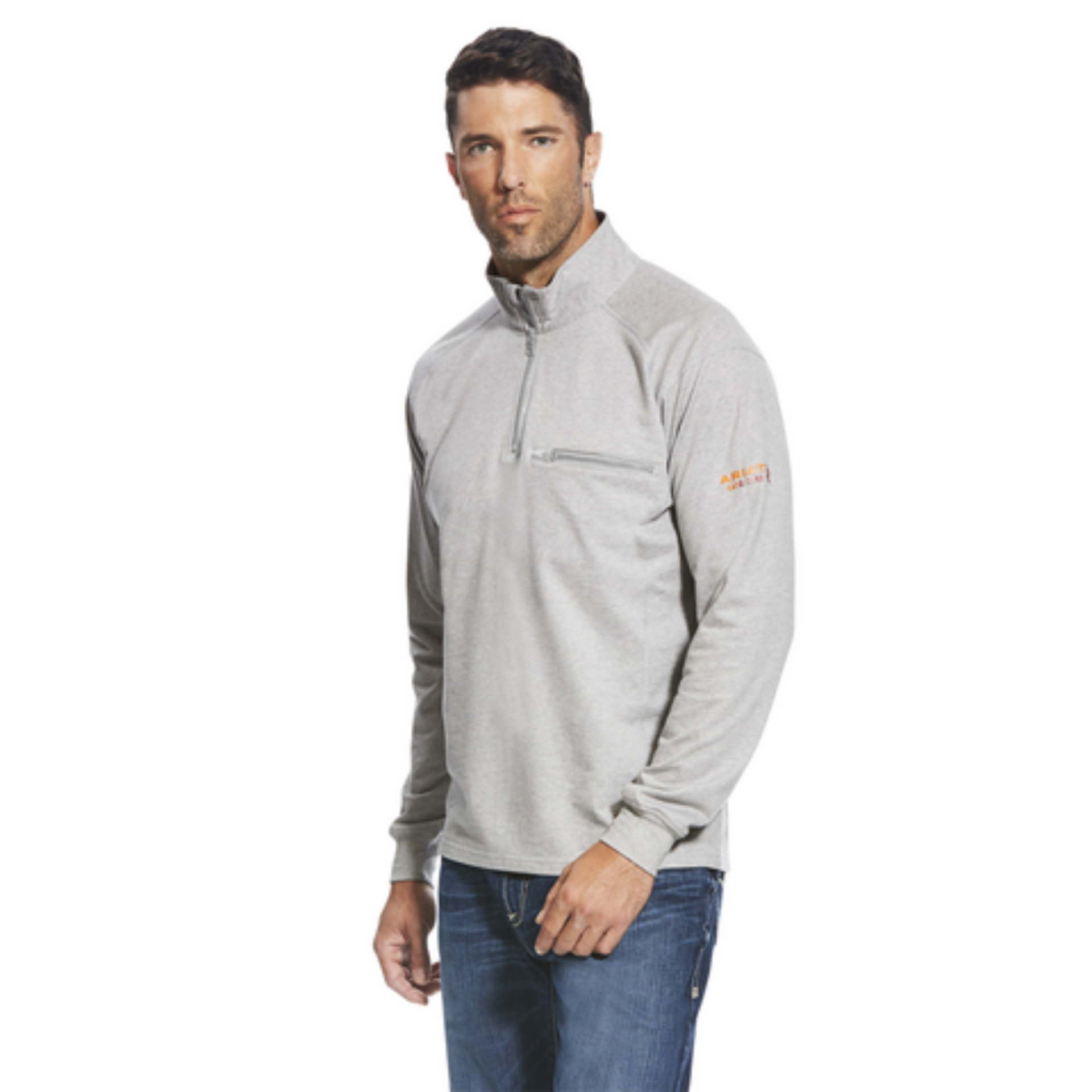 Picture of Ariat 10022334 FR Rev 1/4 Zip Top